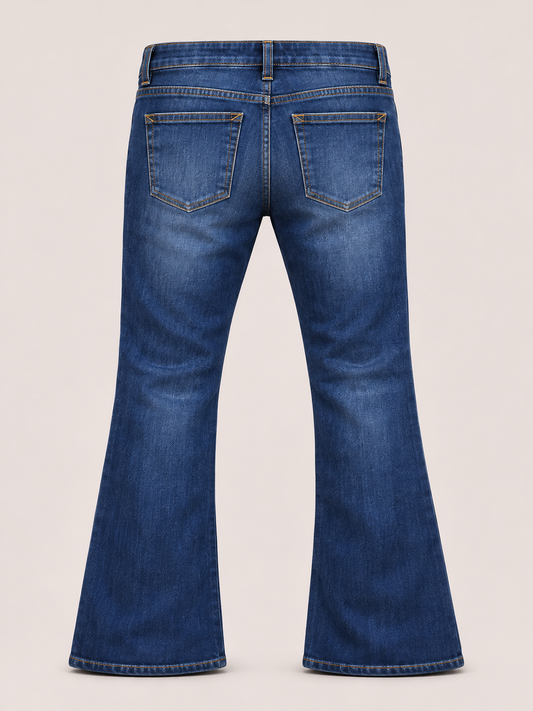 Classic Blue Bootcut Jeans