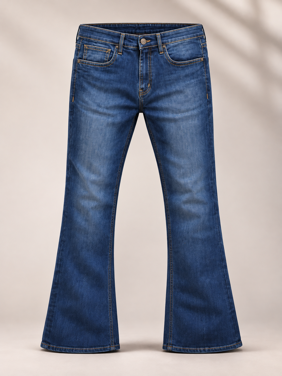 Classic Blue Bootcut Jeans