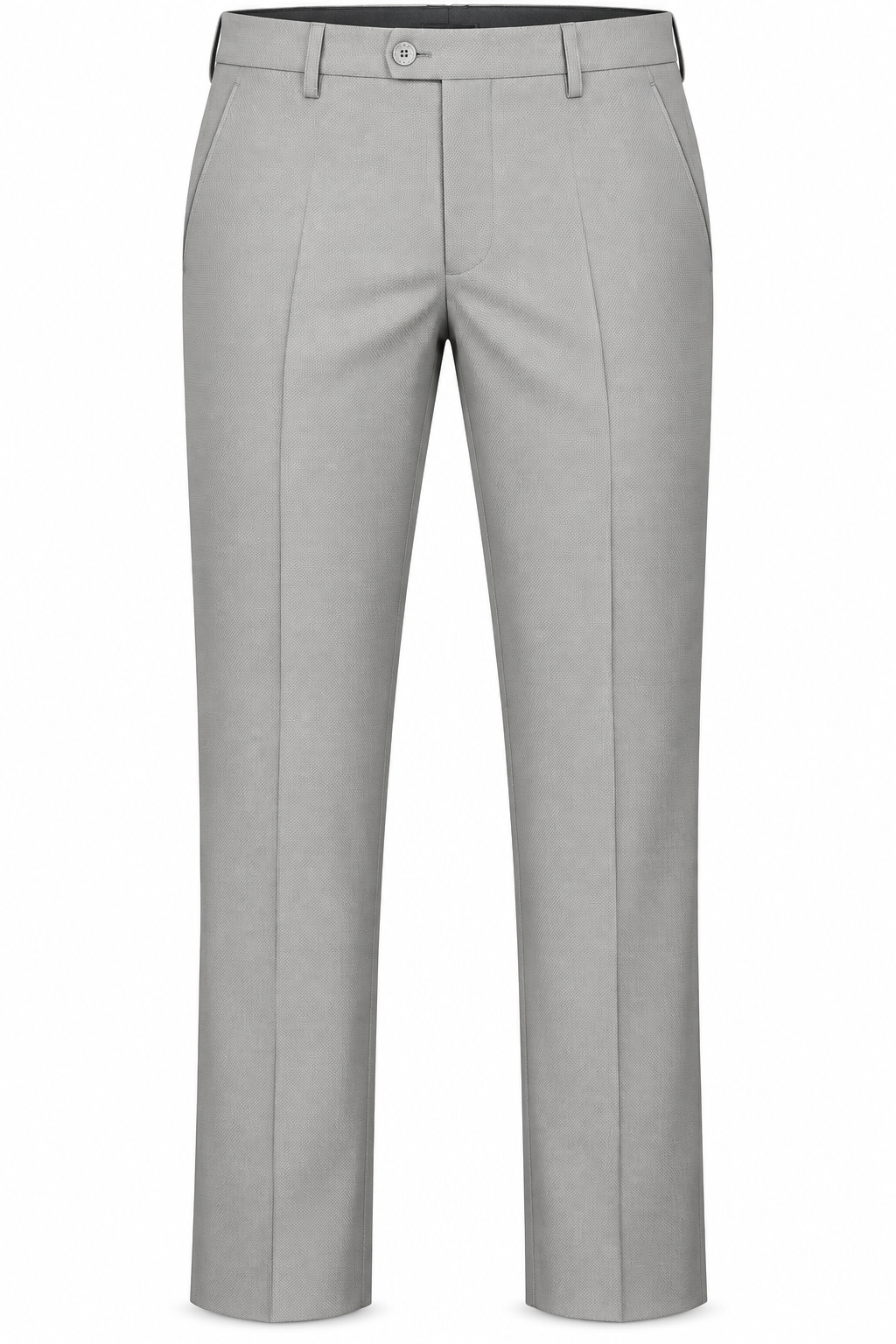 Modern Grey Formal Trousers