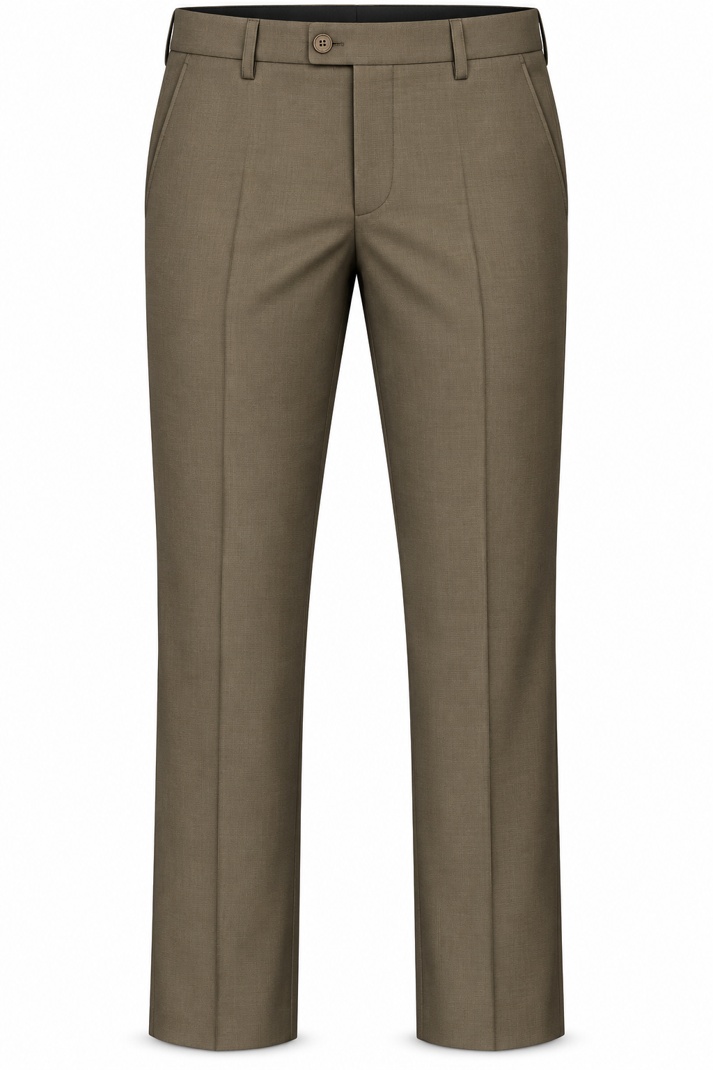 Classic Olive Taupe Formal Trousers