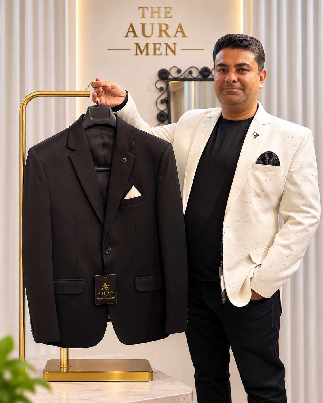 Premium Black Formal Blazer