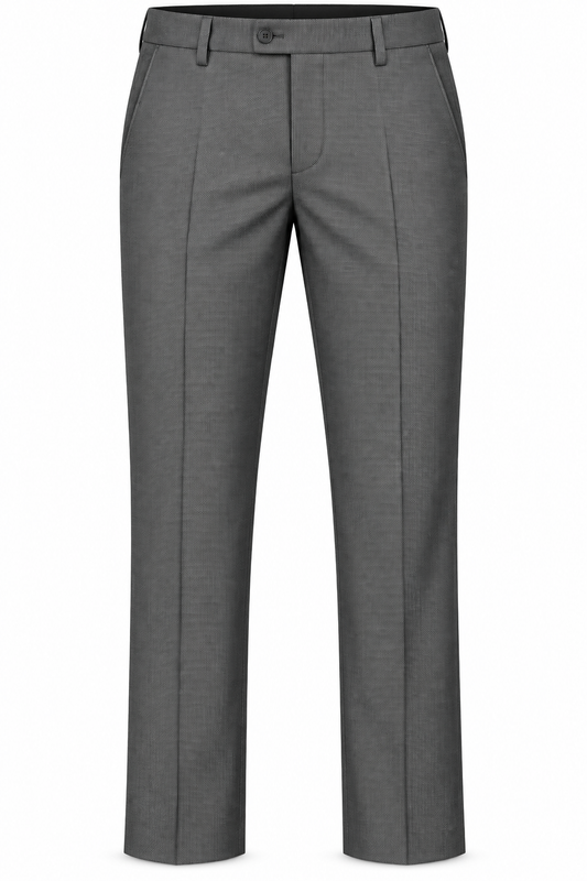 Charcoal Classic Formal Trousers
