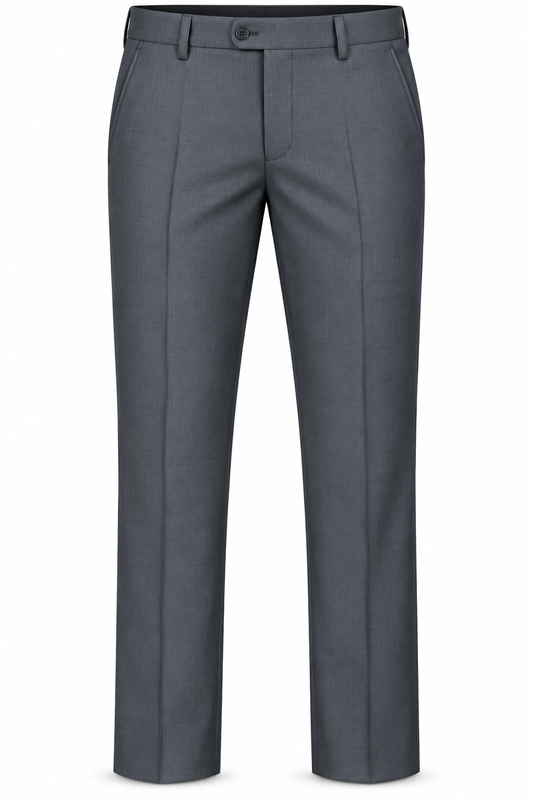 Dark Charcoal Tailored Trousers