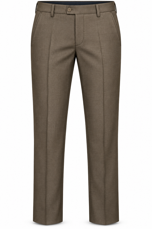 Earth Tone Tailored Trousers